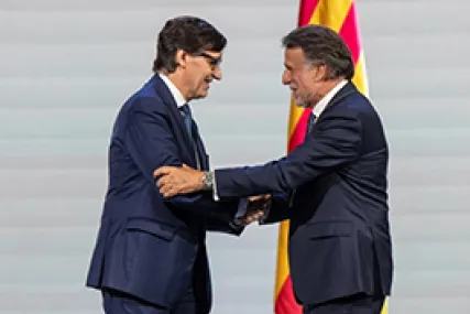 José Creuheras, premiado con la Creu de Sant Jordi